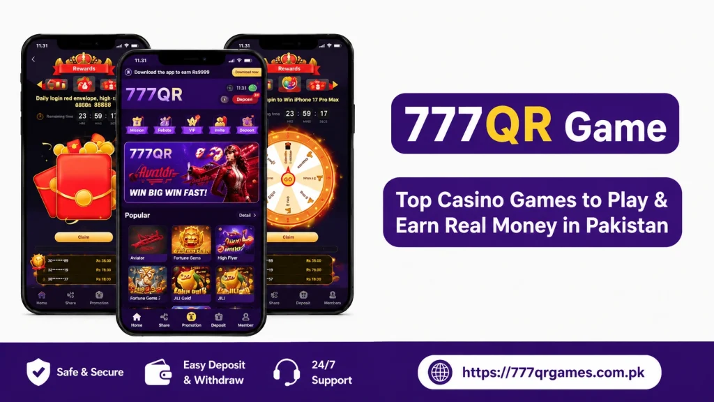777QR Game Interface